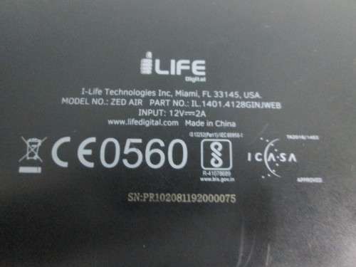 i-Life ZED AIR 14` Notebook Bottom Housing Cover PIC20200827001